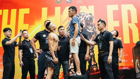 LION Championship 32: Phạm Anh Đức phải đền bù cho Đinh Chí Công vì lố cân