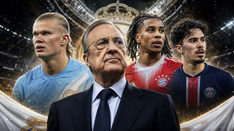  Bom tấn 150 triệu euro mà Perez quyết mang về Real Madrid là ai?