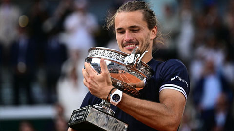  Alexander Zverev lần đầu vô địch Grand Slam tại Roland Garros 2026