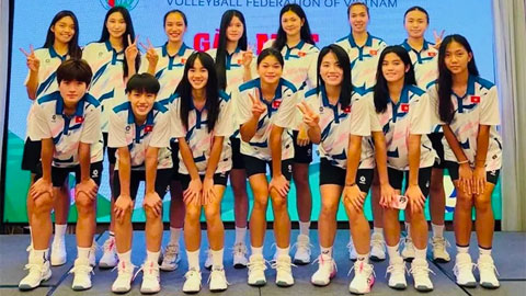  Đội tuyển bóng chuyền nữ U18 Việt Nam thi đấu 2 giải quốc tế tại Thái Lan