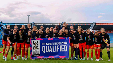  Tây Ban Nha hủy diệt Iceland, thẳng tiến World Cup nữ 2027
