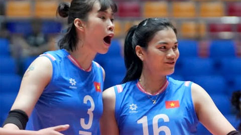  Đội tuyển bóng chuyền nữ Việt Nam vào bán kết AVC Cup 2026