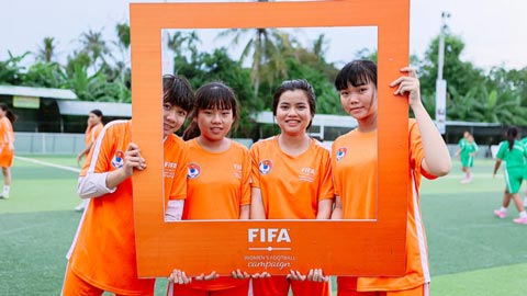  Những hình ảnh ấn tượng về Festival bóng đá nữ trẻ 2026 tại Đồng Tháp