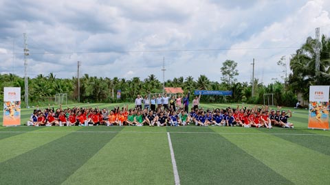  Vĩnh Long chào đón 160 nữ cầu thủ dự Festival bóng đá trẻ 2026