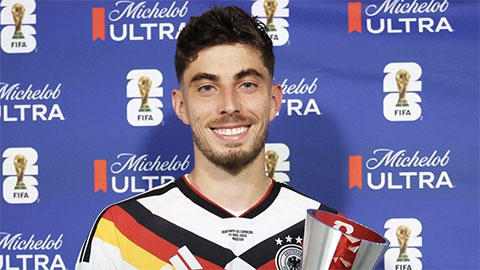  Điểm tin sáng 15/6: Kai Havertz nhận danh hiệu đầu tiên tại World Cup 2026