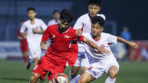  Ứng viên vô địch đồng loạt thắng đậm ở U17 Quốc gia