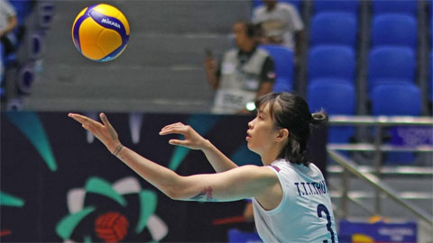  Chủ công Thanh Thúy ghi nhiều điểm nhất AVC Cup 2026