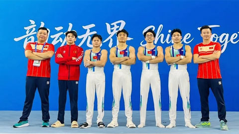  Đội tuyển thể dục dụng cụ nam Việt Nam giành suất đăng ký tối đa 5 VĐV dự ASIAD 20