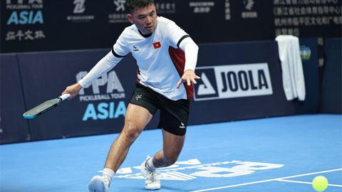  Lý Hoàng Nam bị loại tại tứ kết giải pickleball ở Bắc Kinh