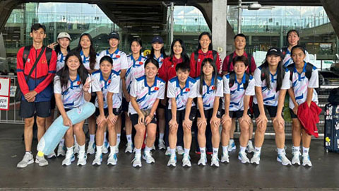  Đội tuyển bóng chuyền nữ U18 Việt Nam gặp Kyrgyzstan ở trận mở màn Princess Cup 2026
