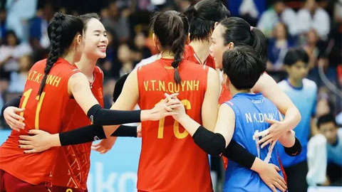  Bóng chuyền nữ Việt Nam nhận tin vui bất ngờ