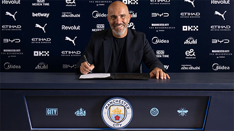  Man City chính thức bổ nhiệm Enzo Maresca thay Pep Guardiola