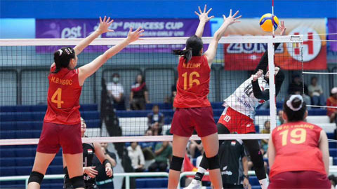  U18 Việt Nam tham dự giải bóng chuyền nữ U18 châu Á 2026