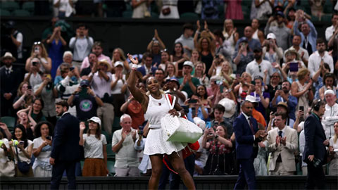 Serena Williams thua trận tái xuất Wimbledon sau 4 năm