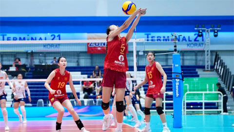  U18 nữ Việt Nam thắng đậm Đài Bắc Trung Hoa ở giải châu Á 2026