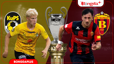  Nhận định bóng đá KuPS vs Vardar, 22h00 ngày 14/7: Chủ nhà đi tiếp