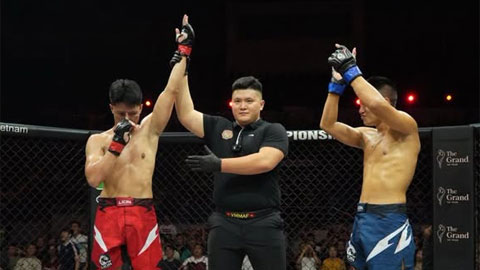  LION vs WLF: Nguyễn Hữu Hân thắng TKO trước võ sĩ Trung Quốc ở LION Championship 33