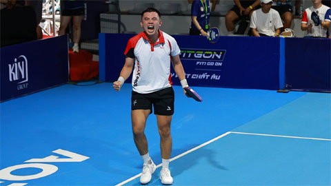  Lý Hoàng Nam giành cú đúp danh hiệu tại giải Pickleball châu Á mở rộng 2026