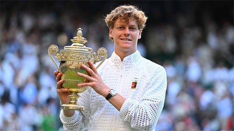 Jannik Sinner bảo vệ thành công ngôi vô địch Wimbledon
