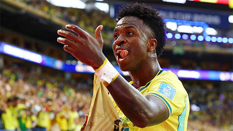 Cá nhân Vinicius đã có kỳ World Cup thành công