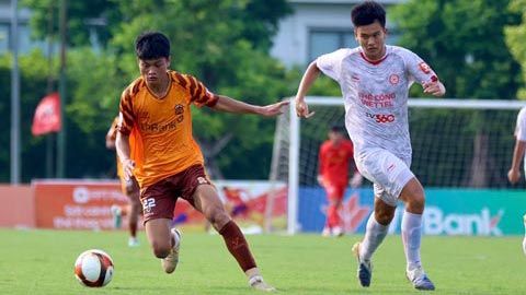  Màn phối hợp 8 chạm đẳng cấp, giúp U21 Thể Công đánh bại HAGL
