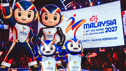  SEA Games 2027: Malaysia ra mắt logo, linh vật và khẩu hiệu của đại hội