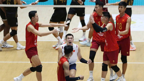  Tuyển bóng chuyền nam Việt Nam thua Thái Lan, xếp thứ tư chặng đầu SEA V.Cup 2026