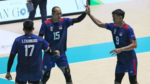  Campuchia lần đầu vô địch SEA V.Cup