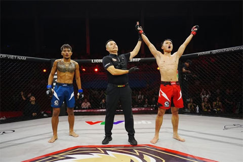 Đỗ Huy Hoàng thắng KO trước John Dave Almanza tại LION Championship 31