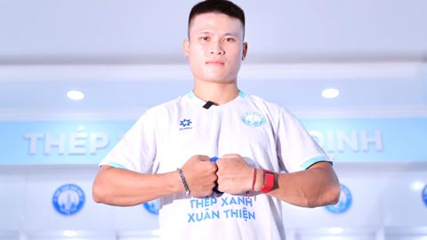  Nam Định ra mắt 'bom tấn' đá cặp với Xuân Son
