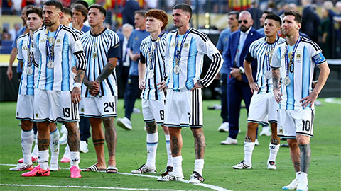  Điểm tin sáng 20/7: Argentina đối mặt án phạt từ FIFA sau trận chung kết