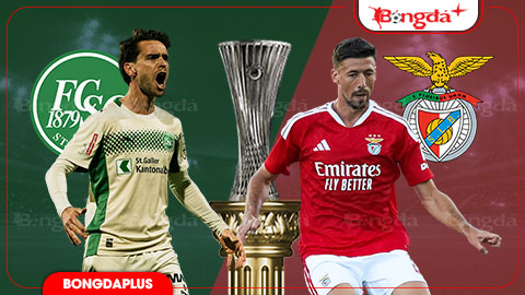  Nhận định bóng đá St. Gallen vs Benfica, 01h00 ngày 24/7: Mồi ngon cho khách