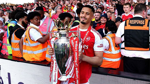  Điểm tin sáng 23/7: Arsenal xác nhận tình trạng rất tệ của Saliba