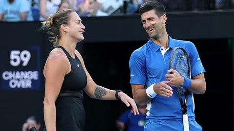  Sabalenka đánh đôi cùng Djokovic ở Mỹ Mở rộng 2026