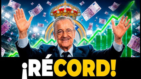  Real Madrid lập kỷ lục doanh thu dù trải qua mùa giải trắng tay