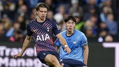  Tottenham thắng luân lưu chật vật trước Sydney FC