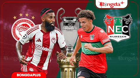  Nhận định bóng đá Olympiacos vs NEC Nijmegen, 01h00 ngày 5/8: Khách mất vui