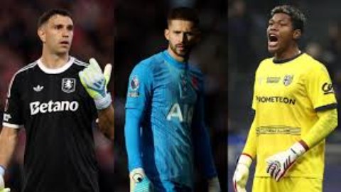 Hụt 'Dibu' Martinez và Suzuki, Vicario (giữa) là mục tiêu duy nhất còn lại của Juve