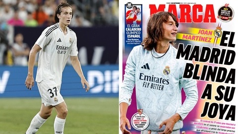  Joan Martinez, ‘Tiểu Ramos’ quyết lấy lại thời gian đã mất ở Real Madrid