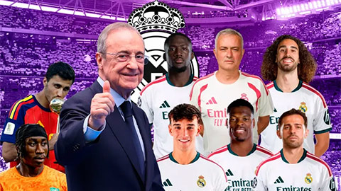 Chủ tịch Perez đang hậu thuẫn HLV Mourinho tạo ra một đế chế mới tại Real