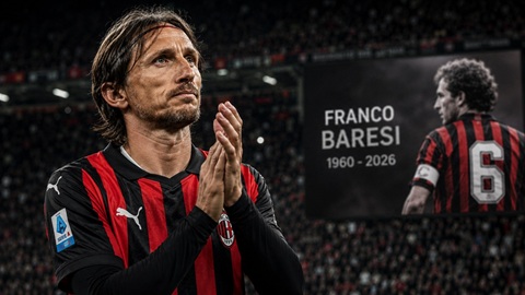  Luka Modric: ‘Milan phải vô địch vì Baresi’