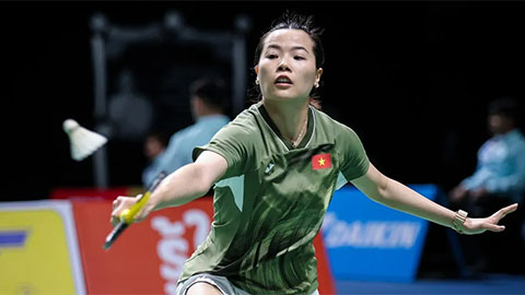  Tay vợt Nguyễn Thuỳ Linh thua ngay vòng loại giải cầu lông Hàn Quốc Masters 2026