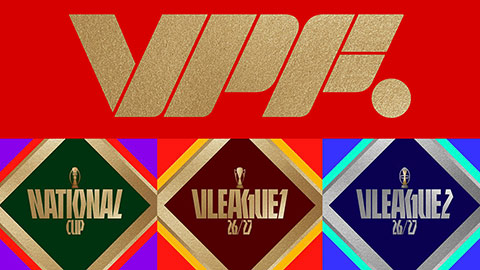  V.League 2026/27 có bộ nhận diện mới, khán giả khen chuyên nghiệp