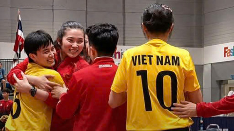 Niềm vui sau khi lên ngôi vô địch thế giới