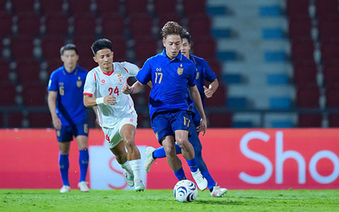 Thái Lan thắng Myanmar 2-0, giành vé vào bán kết gặp Singapore - Ảnh: Changsuek