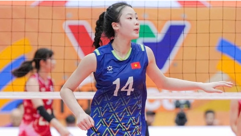  Phạm Quỳnh Hương ghi 45 điểm, tạo dấu ấn trong lần đầu dự SEA V.Cup