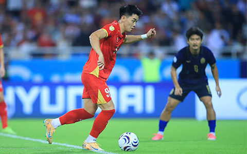 Đình Bắc đang được xem là ứng viên sáng giá nhất cho danh hiệu vua phá lưới AFF Cup 2026 - Ảnh: Đức Cường 