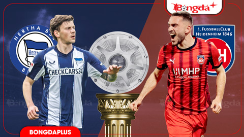  Nhận định bóng đá Hertha Berlin vs Heidenheim, 18h00 ngày 15/8: Niềm vui ở lại