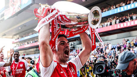  AI dự đoán xác suất vô địch Premier League 2026/27 của Arsenal cao nhất