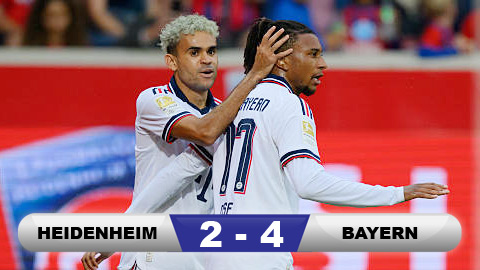  Kết quả Heidenheim 2-4 Bayern Munich: 'Hùm xám' thị uy trước thềm mùa giải mới